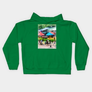 Baltimore MD - Strolling Around Inner Harbor Kids Hoodie